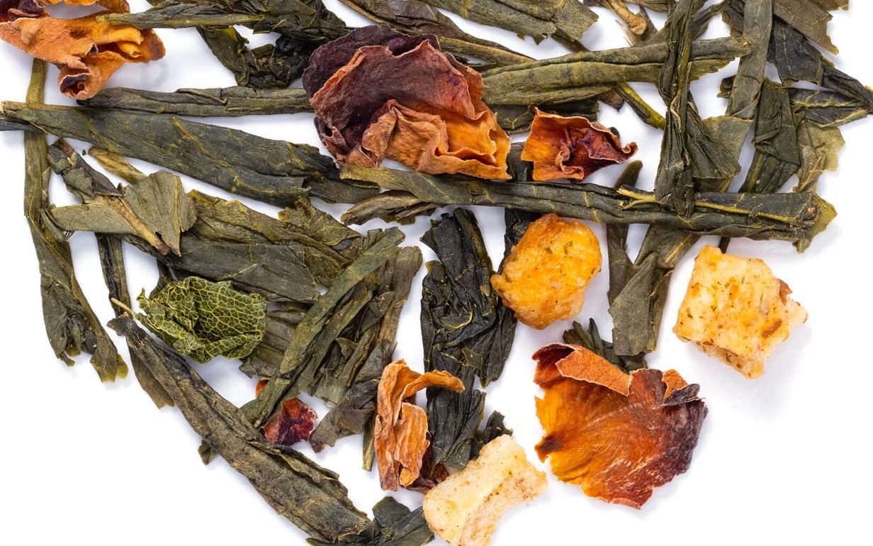 Lychee Rose Green tea