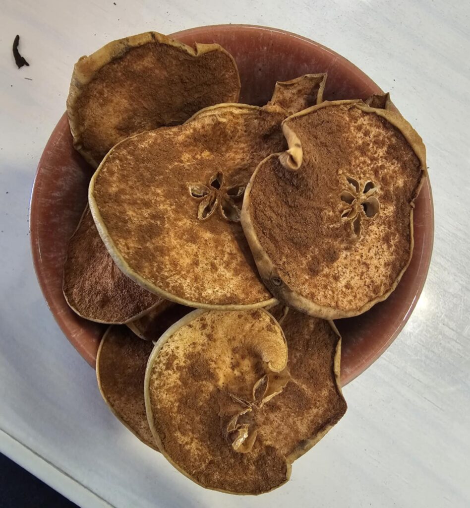 Wild Crafted Apples with Cinnamon