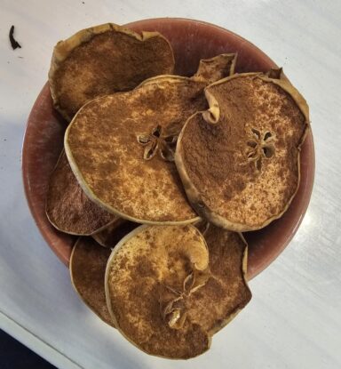Wild Crafted Apples with Cinnamon